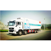 8X4 drive Sinotruk HOWO Refrigerator Truck/ freezer truck /refrigeration truck/chiller truck/ refrigerated truck/ cooling truck